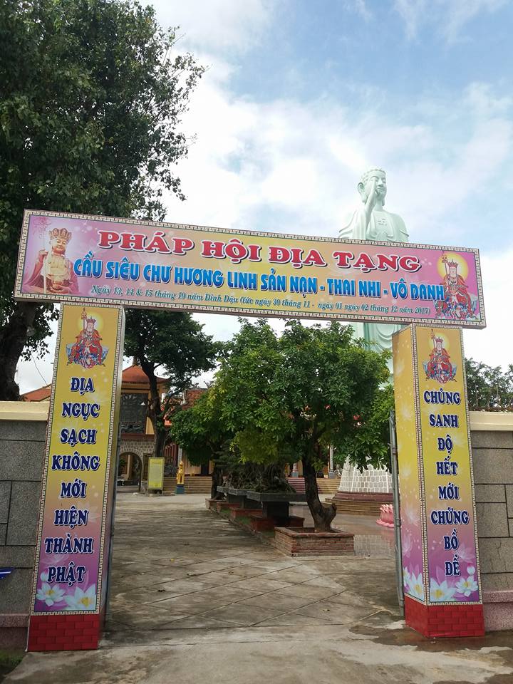 Thông báo Pháp Hội Địa Tạng tại Tổ đình Long Khánh, TP. Quy Nhơn